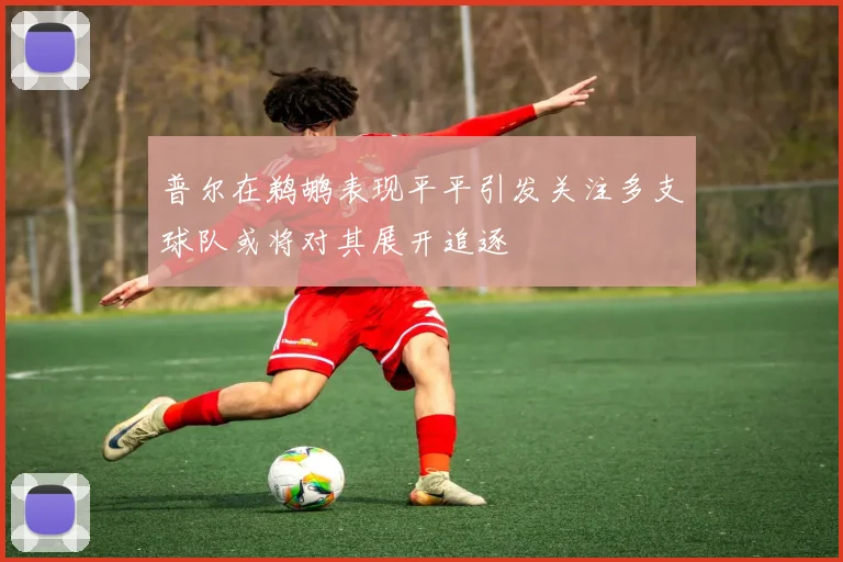 普尔在鹈鹕表现平平引发关注多支球队或将对其展开追逐