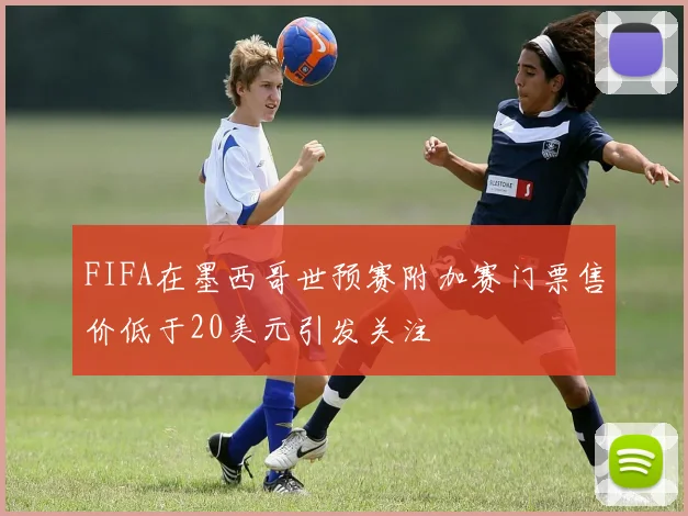 FIFA在墨西哥世预赛附加赛门票售价低于20美元引发关注